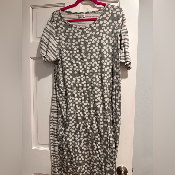 FREE SHIPPING! Lularoe plus size- Lot of Carly/other lularoe dresses- Sz 2X & 3X - Picture 4 of 15